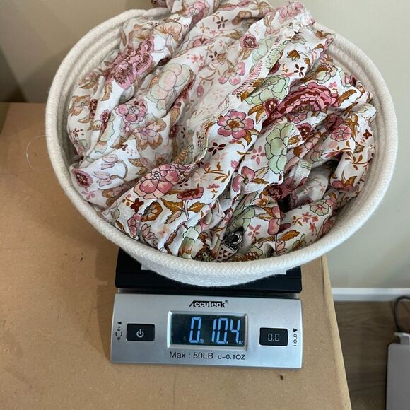 PrettyGarden Maxi Dress Women's XL Multicolor Floral Rayon Short Sleeves V-Neck - Picture 10 of 10